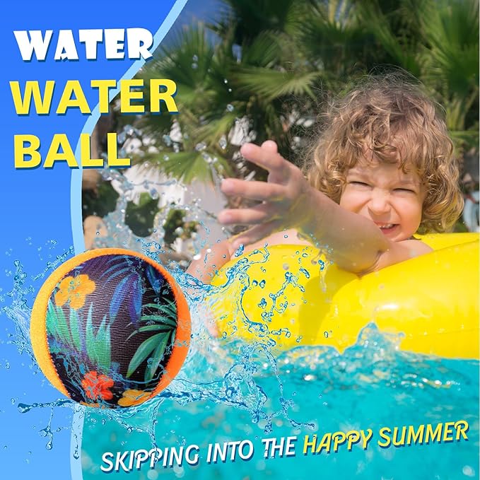 Water Skipping Ball for Children Water Bouncing Beach Pool Toy Ball for Adult Swimming Pool Games Party Favors Decoration