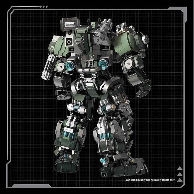 Mech Robot Model Building Blocks Toy Set Birthday for Age 8+ Children Adults Teens 1403 Pieces