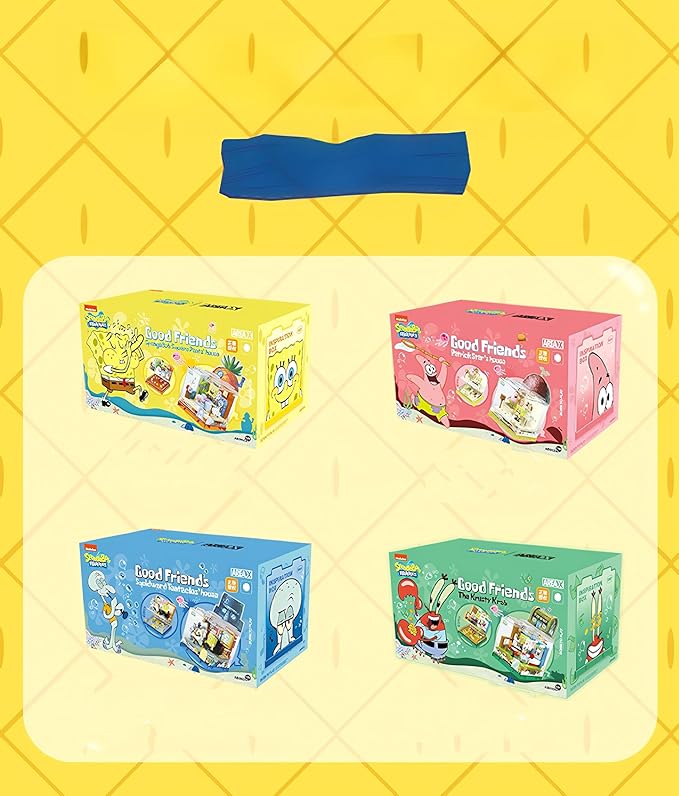 Exquisite Toy Building Block Box Set Series 1 Stone House Building Blocks Birthday Gifts for Boys and Girl with Themed Characters for 14+ Teenagers & Adults