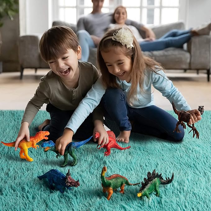 STEM.org Dinosaur Painting Kit for Kids with Dino Trivia-Dinosaur Crafts for Kids Ages 3-5 + w/ 2T-Rex Dinosaur Set - Screen Free, Educational Dinosaur Gifts for Boys, Dino Art Projects for Kids 4-6