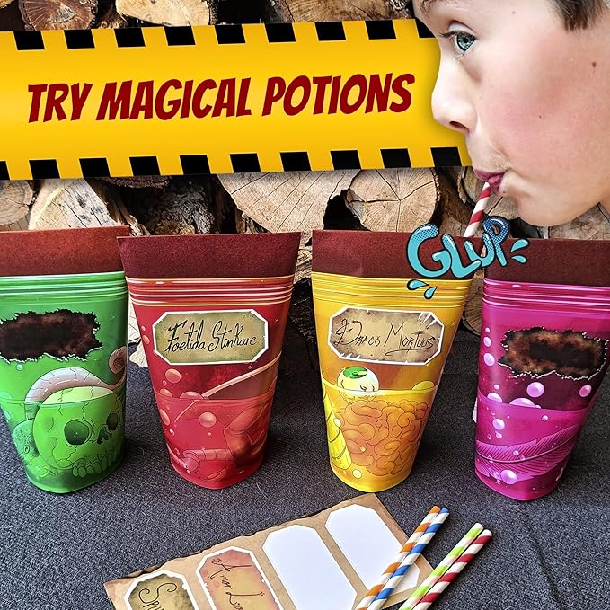 | Harry Magic Escape Room | Ages 5 to 12 | 5 Thrilling Enigmatic Rooms | Family Board Game Kids | 1-5 Players