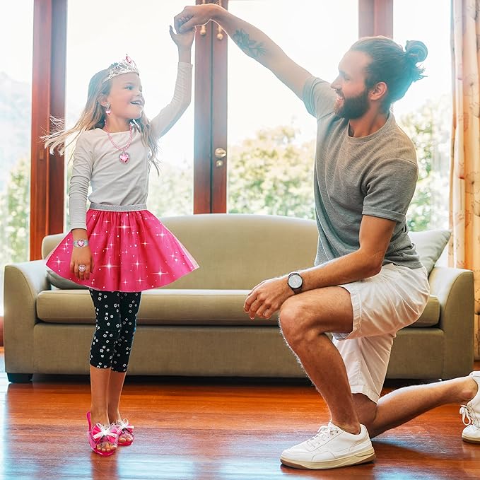 Princess Dress Up Toys & Jewelry Boutique,Girl Role Play Gifts,Kids Toys for 3-6 Years Girl Toddler B-Day Party Favors