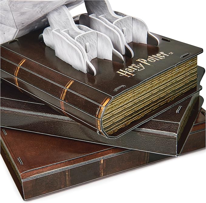 4D Build, Harry Potter Hedwig 3D Model Kit, Harry Potter Collectibles & Desk Decor, Adult Building Toys, 3D Puzzles for Adults & Teens, 118 Pieces, for Ages 12 & Up