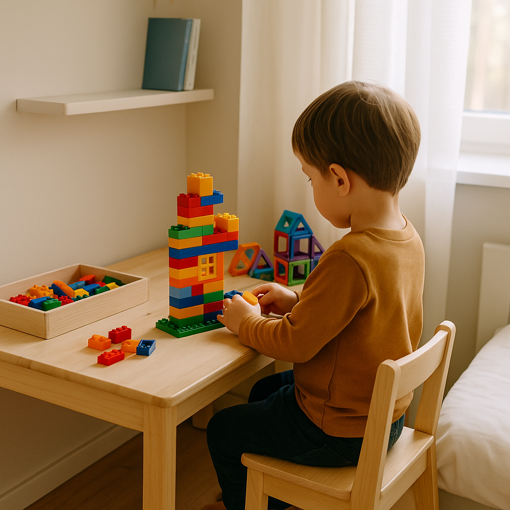 “My Little Building Workshop” — How a Small Desk Becomes the Center of Creativity