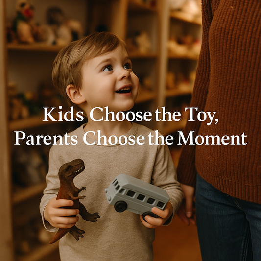 “Kids Choose the Toy, Parents Choose the Moment” — The Hidden Power of Choosing Together