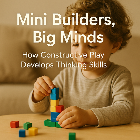 🧩 Mini Builders, Big Minds — How Constructive Play Builds Thinking Skills