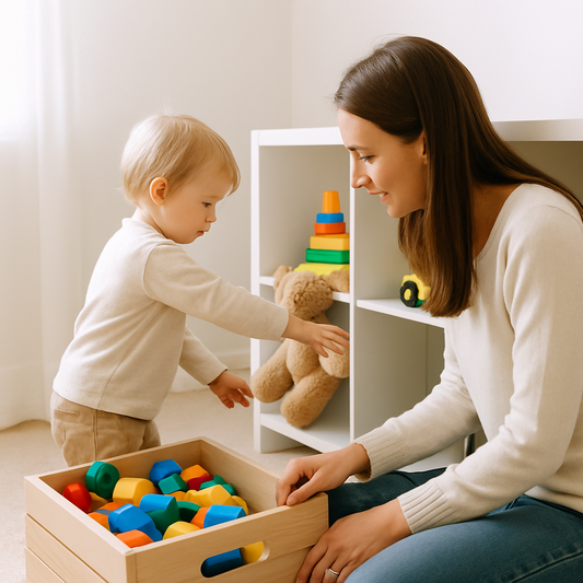 🧸 Creating “My Routine” Instead of “Clean-Up Time” — How Eye-Level Tidying Shapes a Child’s Independence