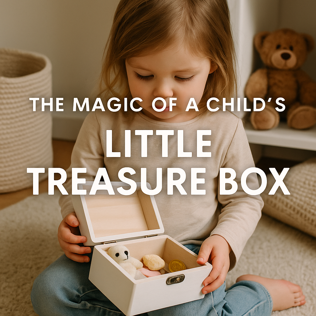 🧺 The Magic of a Child’s “Little Treasure Box” — How Personal Spaces Support Emotional Stability
