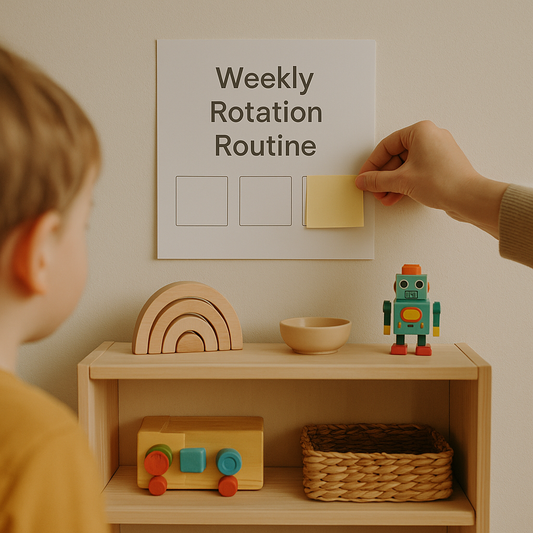 Toy Rotation Meets Supplement Rotation: A Weekly Routine Kids Actually Stick To