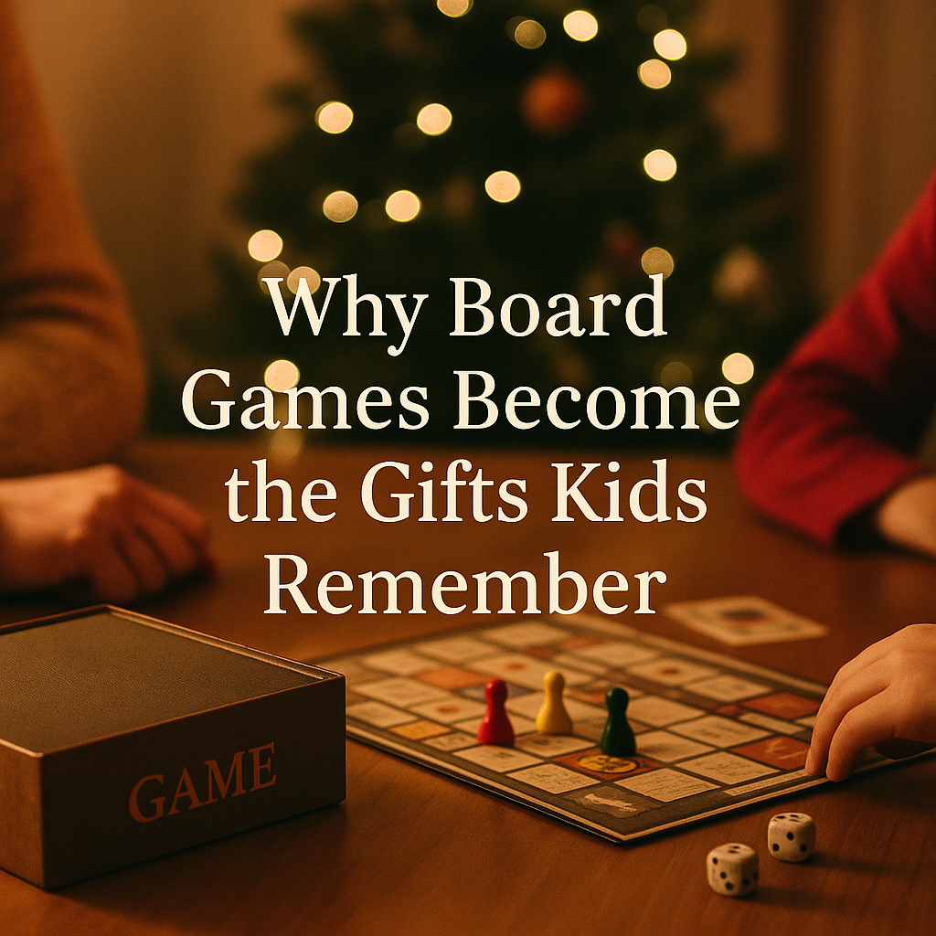 Why Board Games Become the Gifts Kids Remember at Christmas
