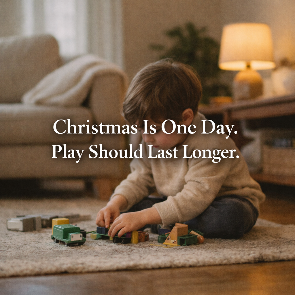 Christmas Is One Day. Play Should Last Longer.