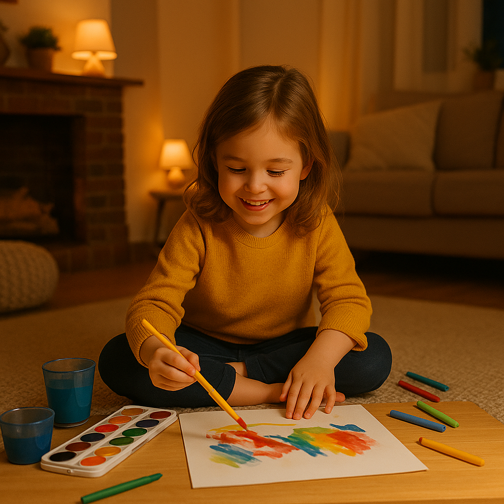 Painting and Drawing: How Creative Art Play Benefits Children’s Development