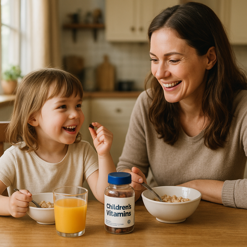 Healthy Habits Start at the Table: Building a Supplement Routine with Your Child