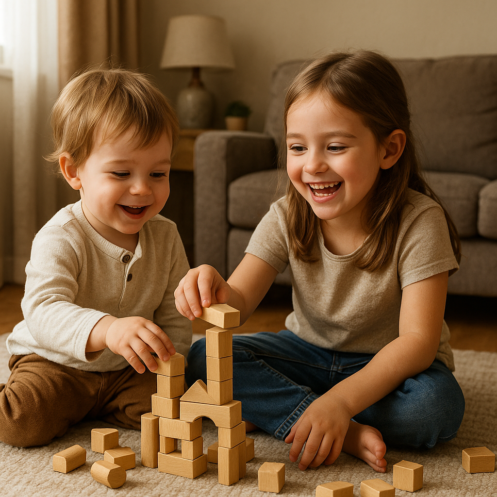 Together, Not Just Toys: The Sibling Bond Through Play