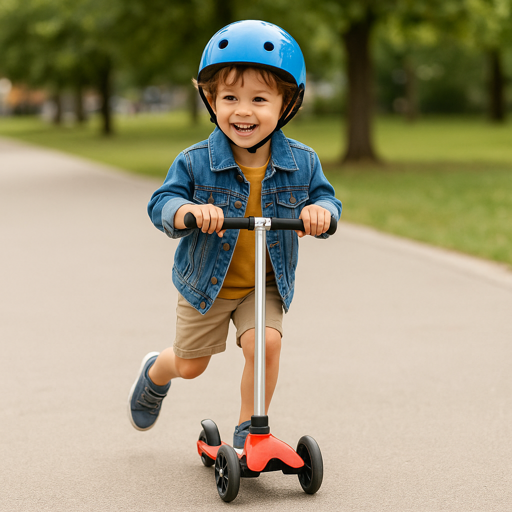 All Aboard Physical Development: How Riding a Scooter Benefits Kids