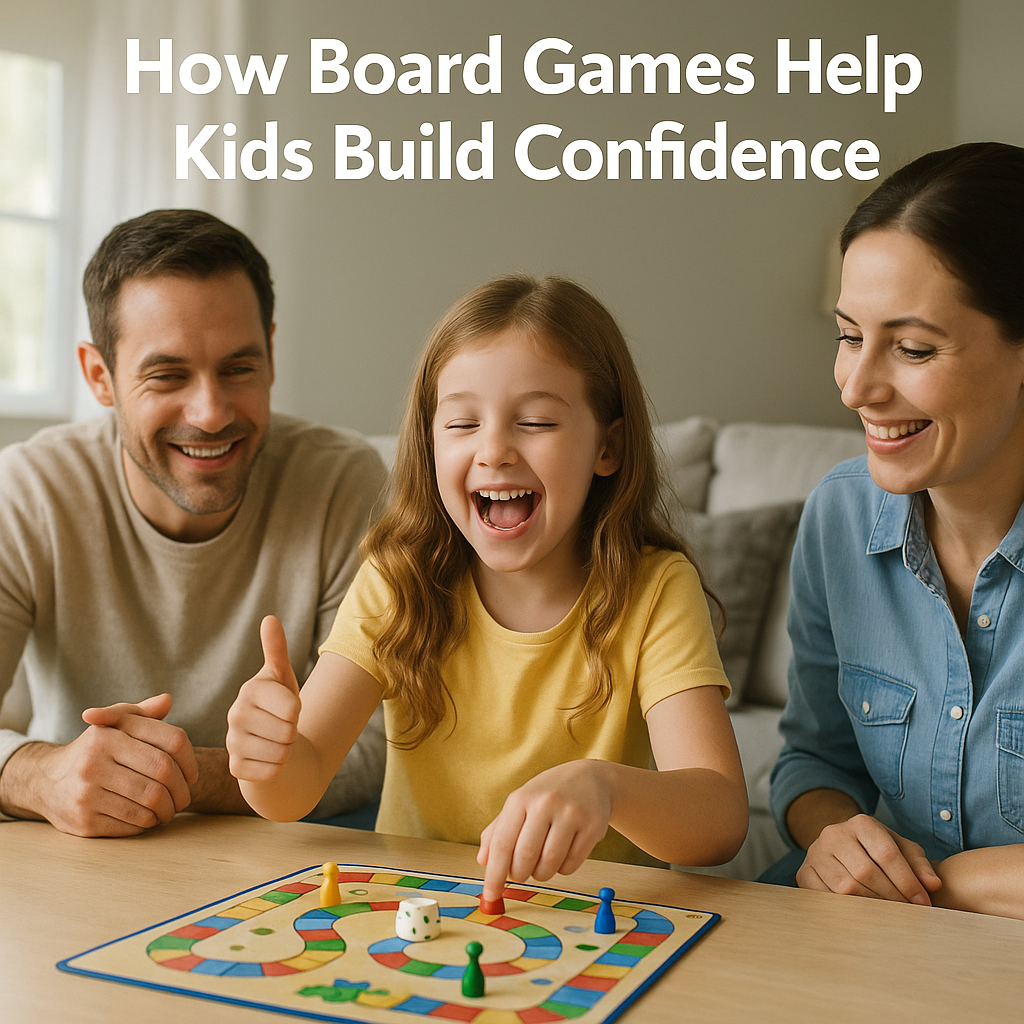 How Board Games Help Kids Build Confidence