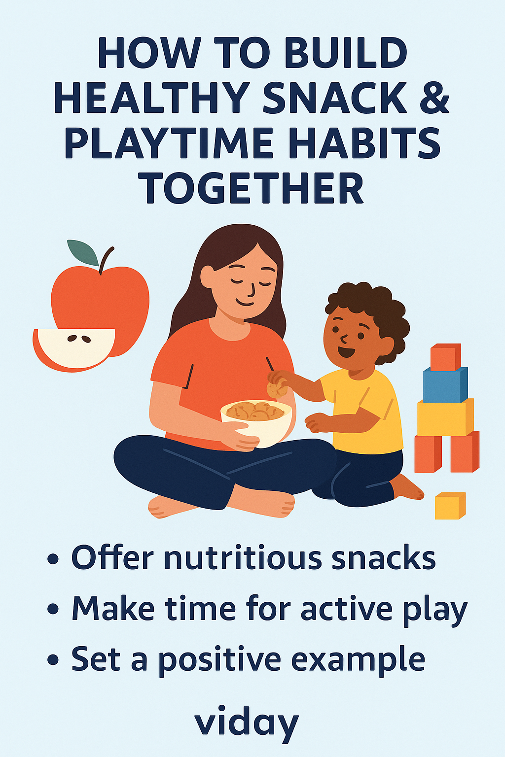How to Build Healthy Snack & Playtime Habits Together
