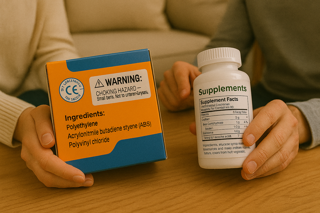 Toy Labels vs Supplement Labels: How to Read Ingredients Like a Pro