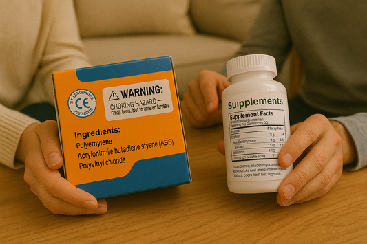 Toy Labels vs Supplement Labels: How to Read Ingredients Like a Pro