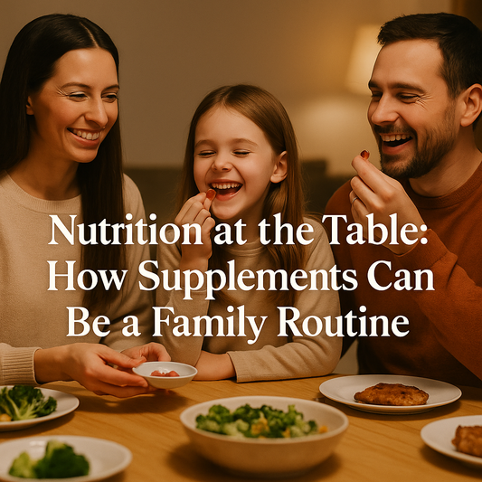 Nutrition at the Table: How Supplements Can Be a Family Routine