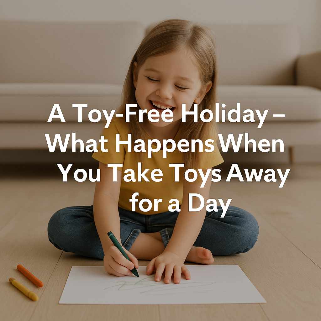 A Toy-Free Holiday – What Happens When You Take Toys Away for a Day