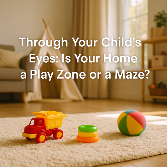 Through Your Child’s Eyes: Is Your Home a Play Zone or a Maze?