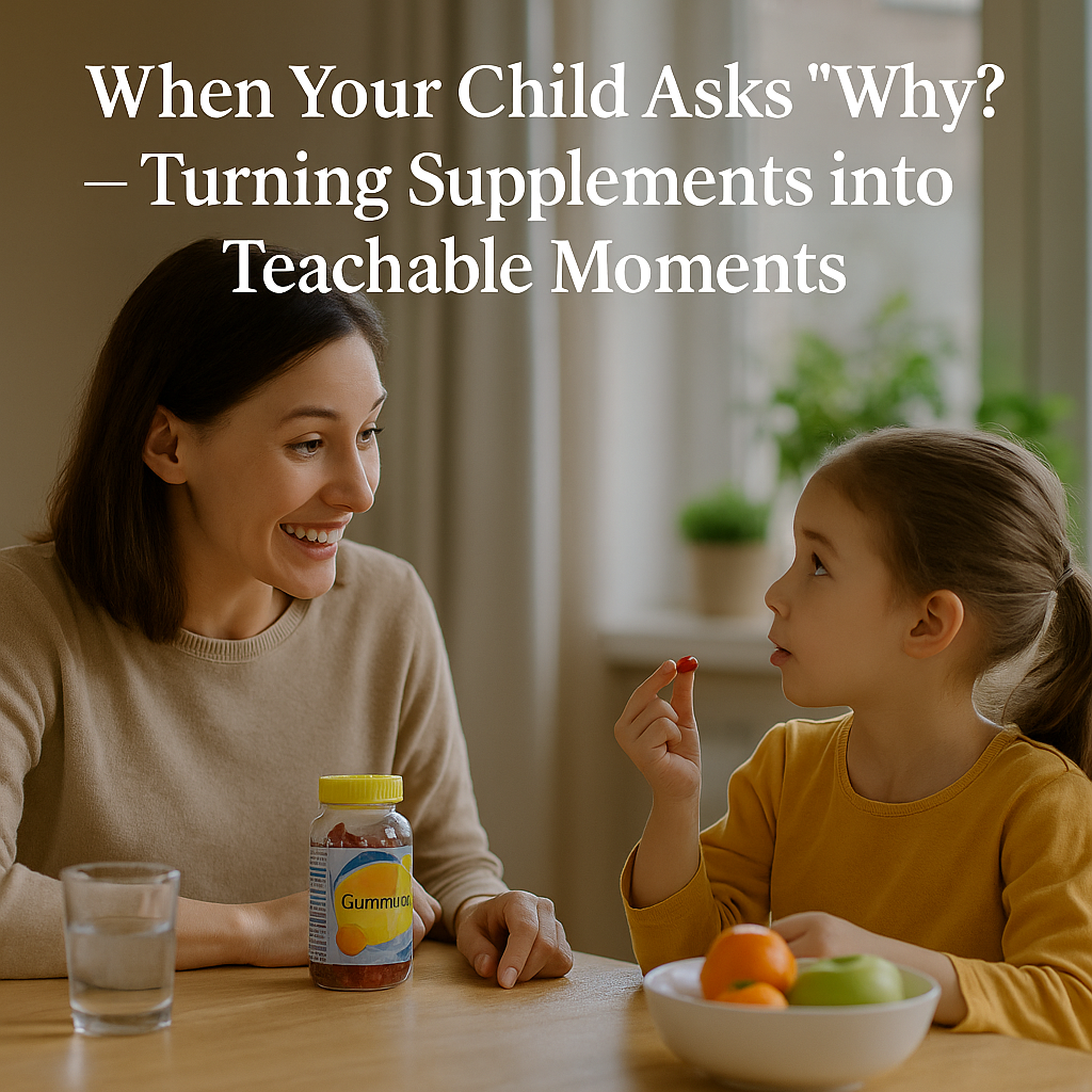 When Your Child Asks “Why?” – Turning Supplements into Teachable Moments