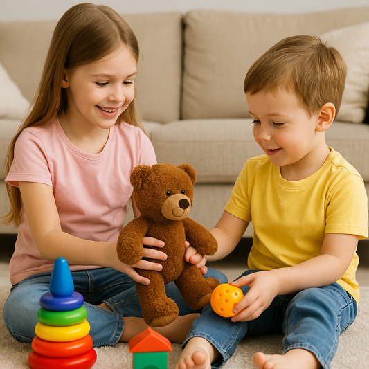 Shared Toys, Shared Hearts: The Sibling Connection