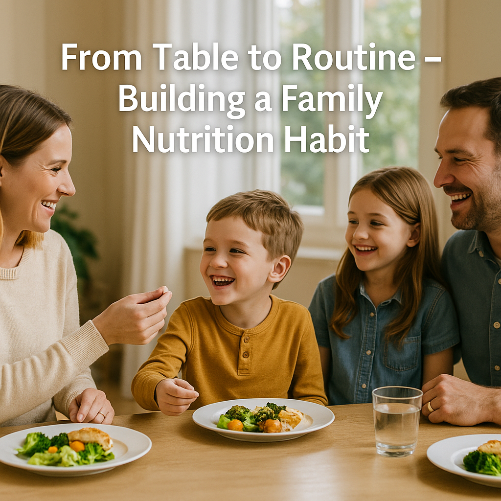 From Table to Routine – Building a Family Nutrition Habit