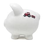 Child to Cherish Ceramic Piggy Bank for Boys (Barnyard)