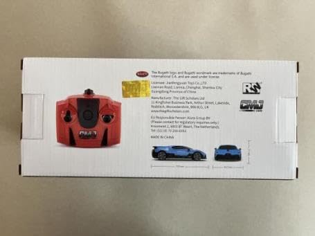 CMJ RC Cars Bugatti Divo Blue Remote Control Radio Car 1:24 Officially Licensed 1:24 Scale Working Lights 2.4Ghz