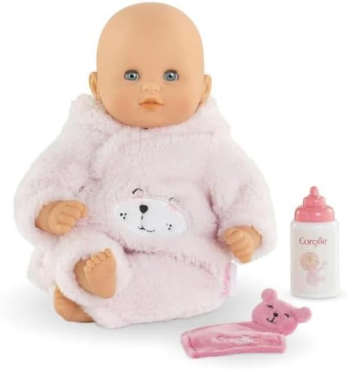 Corolle My First Baby Doll Cuddly Teddy Bear 12 Inch Soft Plush Toy for Toddlers and Kids Ages 18 Months and Up