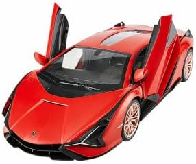 RASTAR RC Car 1/14 Scale 2.4Ghz Lamborghini Sian FKP 37 Radio Remote Control R/C Toy Car Model Vehicle (Red)