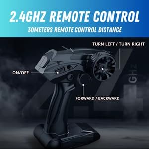 RC Car, 1:20 Scale High-Speed Off-Road Monster Truck, 4WD 20 KM/H, 2.4GHz Remote Control, Rechargeable