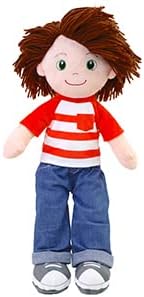 Soft Plush Baby Doll - 18 Inch Rag Dolls for Girls and Boys, Infants & Babies, My First Plush for 1 Year Old, Stuffed Doll - Ollie