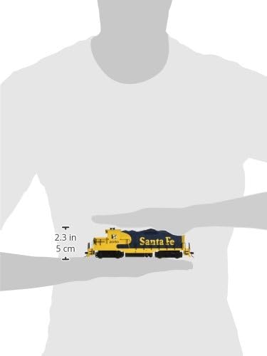 Walthers Trainline EMD HO Scale GP9M Ready-to-Run Sante Fe, unisex-children