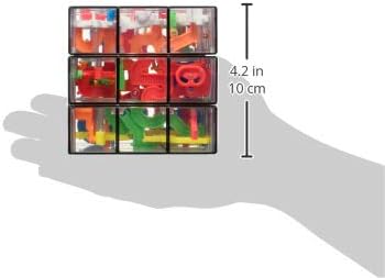 Rubik’s Perplexus Fusion 3x3 Gravity 3D Maze Game Brain Teaser Puzzle Ball | Anxiety Relief Items Cool Stuff | Sensory Toys for Adults & Kids Ages 8+