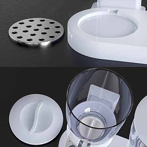 Triple Food Dispenser - Easy To Use Dry Food Dispenser Perfect As A Candy, Nuts, Rice, Granola, Cereal Dispenser & More - Dispensing 1 Ounce Per Twist And Preserving Freshness For Fun, Easy Serving.