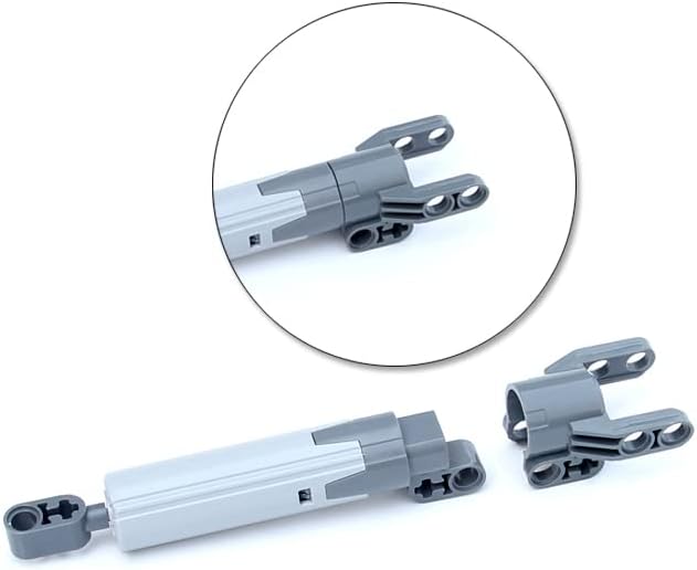 5 Set Technical Linear Actuator Axle and Pin Connector Block compatiable with Technic Parts