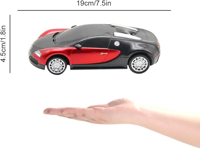 Vinie Remote Control Car for Boys, RC Cars Bugatti Veyron, 1:24 Scale Officially Licensed Kids Toys, Drift Car with Cool Led Lights, 4 5 6 7 8 9 10 11 12 Year Old Boy Birthday Gift (Blue)