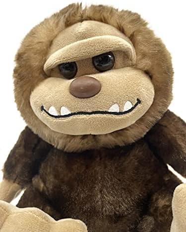 The Petting Zoo Bigfoot Boy Stuffed Animal Plushie, Gifts for Kids, Wild Onez Wildlife Animals, Bigfoot Ape Plush Toy 12 inches