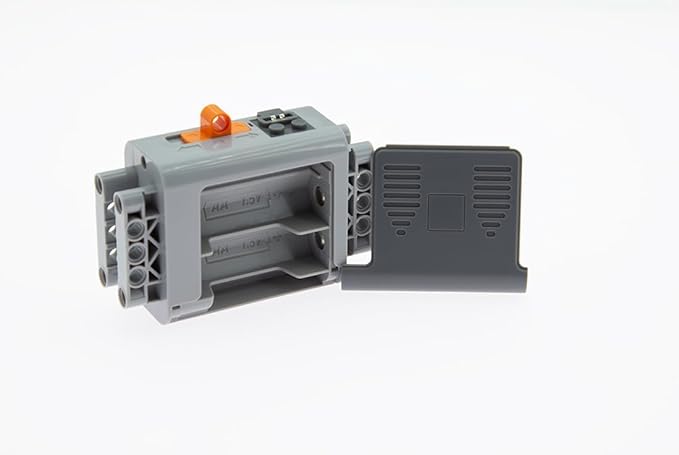 Domoni 40Pcs Power Function Kit Set Motor Battery Bluetooth-Remote-Control Receiver Train Adjustable Speed Motor Parts, Building Blocks Bricks Motor Power Pack APP Module DIY Compatible with Lego