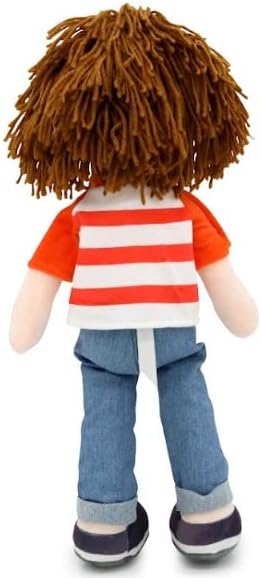 Soft Plush Baby Doll - 18 Inch Rag Dolls for Girls and Boys, Infants & Babies, My First Plush for 1 Year Old, Stuffed Doll - Ollie