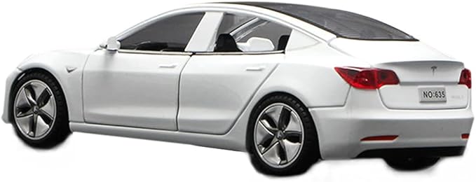 1:32 Scale Model 3 Alloy Car Model Diecast Toy Vehicles for Kids, car Model Toy，Pull Back Alloy Car with Lights and Music,Mini Vehicles Toys for Kids Gift ，Children Birthday Gift. (White)