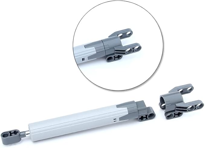 5 Set Technical Linear Actuator Axle and Pin Connector Block compatiable with Technic Parts