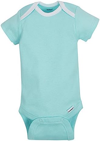 Gerber Baby Girls' 5-Pack Short Sleeve Variety Onesies Bodysuits