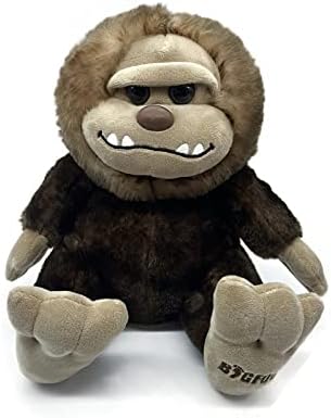 The Petting Zoo Bigfoot Boy Stuffed Animal Plushie, Gifts for Kids, Wild Onez Wildlife Animals, Bigfoot Ape Plush Toy 12 inches