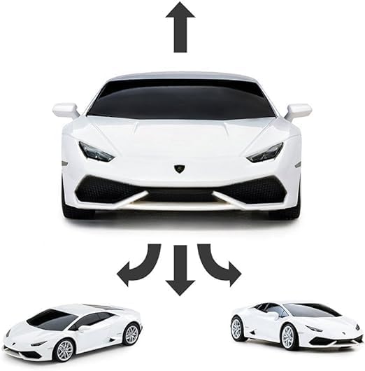 PowerTRC Remote Control Car Electric Licensed Lambo Huracan with 2.4Ghz | 1:24 Scale Radio RC Super Sport Racing Hobby Model Toy for Boys, Girls, and Adults | Perfect Birthday Idea Gift