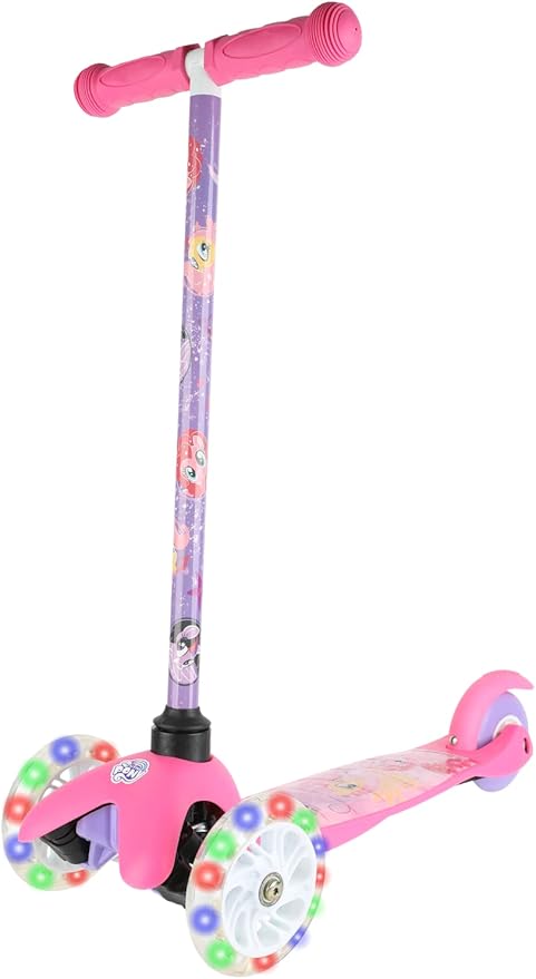 Scooter for Kids Ages 3-5 - Extra Wide Deck & Light Up Wheels, Self Balancing Kids Toys for Boys & Girls, Choose Your Favorite Character