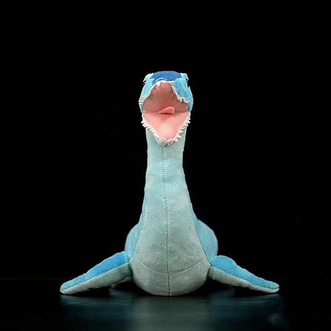 Tiny Heart Simulation Plesiosaur Plush Toy, 15 Inch Plesiosaur Dragon Stuffed Animals Realistic Doll Home Decor Collectibles Soft for Kids Boys